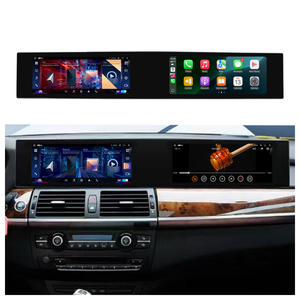 Système multimédia automobile à <span class=keywords><strong>double</strong></span> écran 22 pouces pour <span class=keywords><strong>BMW</strong></span> X5 E70 X6 E71 2007-2013, <span class=keywords><strong>autoradio</strong></span> Android, navigation GPS, stéréo, CarPlay automatique, 4G - Product Image 1