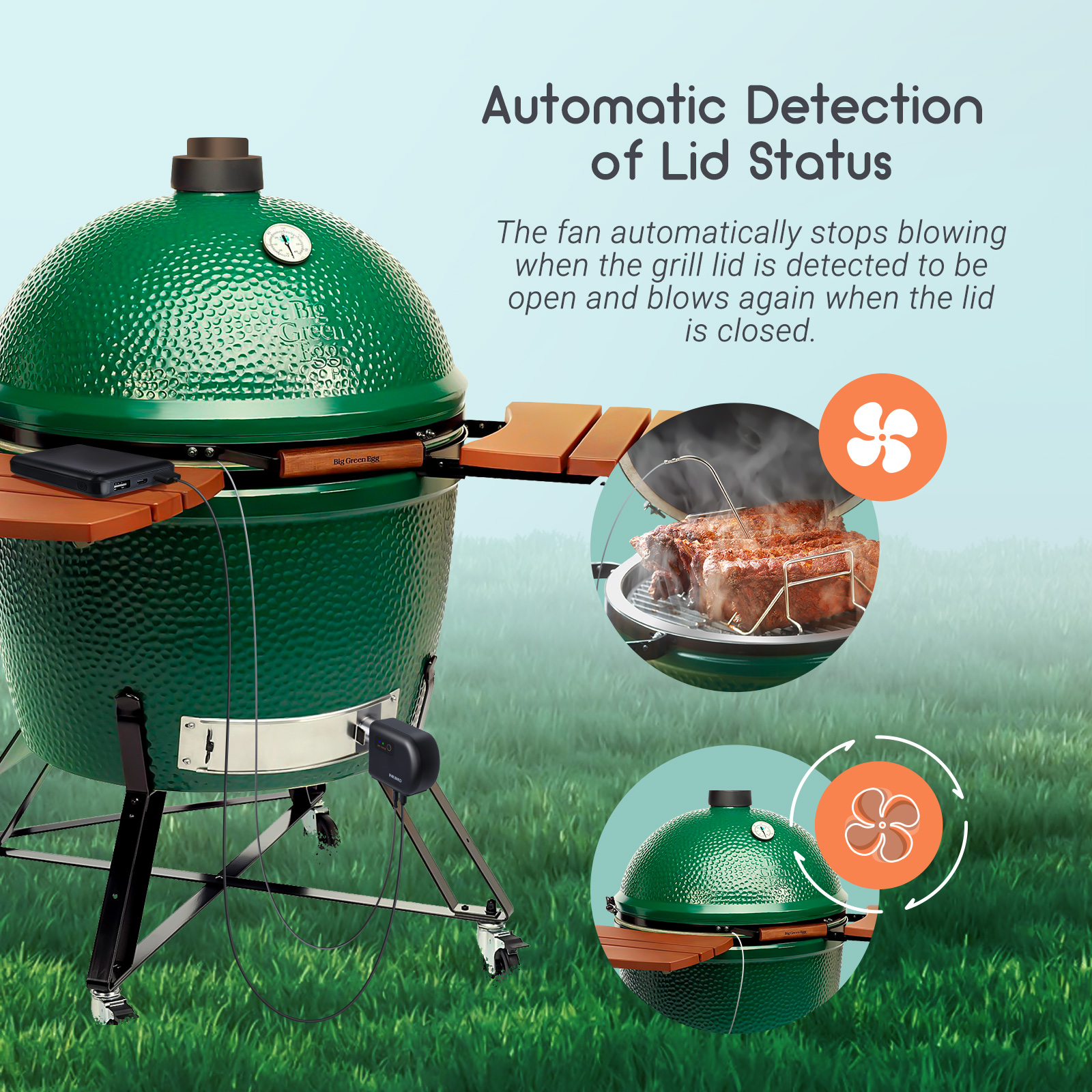 INKBIRD ISC-027BW Wi-Fi BBQ Temperature Controller