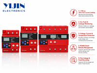 YIJIN YJ-AFD3/63 AC 230V 2P 4P 63A Disjoncteur différentiel (RCBO) de protection électrique contre les surintensités, les surtensions, les sous-tensions, les fuites et les arcs électriques