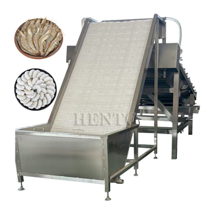 Macchine industriali per la sbucciatura di gamberetti/macchina per la decapitazione di gamberetti/macchina per sbucciare i gamberi - Product Image 3