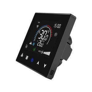 Termostato Programmabile per Condizionatore d'Aria <span class=keywords><strong>con</strong></span> Controllo della Temperatura, Compatibile <span class=keywords><strong>con</strong></span> Smart Life Tuya, per Termostato AC <span class=keywords><strong>a</strong></span> 2 Tubi 0-10V - Product Image 1