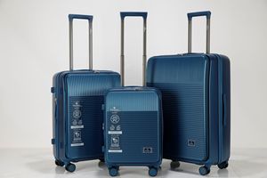 Valise de créateur de marque en thermoformage avec poche avant, chariot en aluminium haut de gamme pour l'exportation en gros - Product Image 3