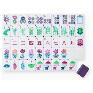 Tuiles de Mahjong et <span class=keywords><strong>Domino</strong></span> Américaines Modernes de Luxe <span class=keywords><strong>à</strong></span> 4 Couches, Motif Léopard, en Polyester Acrylique Écologique, Multi-Thèmes, Taille Personnalisée - Product Image 6