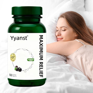OEM Extraits de feuilles de séné Douceur et efficacité naturelle Aide au sommeil comprimés pour adultes Certifié GMP - Product Image 1