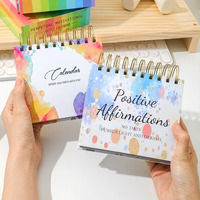 Calendriers Quotidiens Personnalisés 2026 Impression Calendrier Perpétuel 365 Jours avec Boîte Cadeau