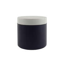 Kit de boîtes hermétiques en acier inoxydable à large ouverture de 600 ml pour café, thé, matcha et poudre de protéines