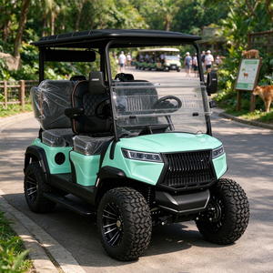 Carrito de Golf de Litio para 4 Pasajeros con Suspensión Independiente, Excelente Rendimiento de Absorción de Impactos - Product Image 1