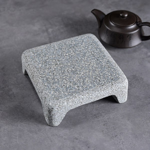 Natural Stone <b>Tea</b> <b>Tray</b> Anti Scalding Mat Non Slip Teacup Holder <b>Tea</b> Ceremony <b>Tray</b> Durable New Chinese Style - Product Image 4