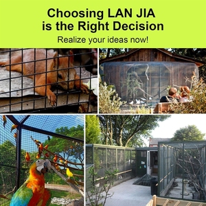ตาข่ายลวดเหล็กสีดำ LAN JIA ขนาด 1/2 นิ้ว 24 x 100 ฟุต - รั้วลวดตาข่ายสำหรับเลี้ยงไก่ ตาข่ายสวน รั้วเชื่อม - Product Image 6