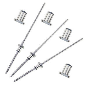 Wholesale SFSR1610 Ball Nut Screw Assembly Silent End-<b>Plug</b> Type Precision C7 New CNC Linear Motion Gear Cross-Border SFS Series - Product Image 1