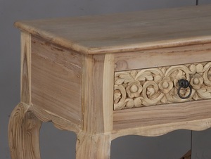 Modern <b>Console</b> <b>Table</b> with Elegant Decorative Design for Entryway Hallway Living Room and Contemporary Home Interior Styling - Product Image 4