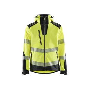 Blaklader-449125133399XL เสื้อแจ็กเก็ตผ้านิ่ม Hi-Vis สีเหลือง/สีดำ-EAN 7330509690635ชุดทำงาน HI-VIS - Product Image 1