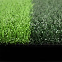 Gazon artificiel vert profond Evergreen, tapis de gazon synthétique haute densité pour cour, terrasse, mur végétal vertical