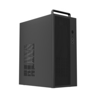 Casing PC Gaya Kantor Mid Tower Micro ATX dengan Material SPCC 0.8mm dan Pegangan