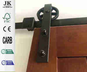 Portes de <span class=keywords><strong>placard</strong></span> de chambre à coucher coulissantes à lamelles en <span class=keywords><strong>bois</strong></span> modernes JHK-Interior avec volets - Product Image 4