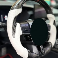 Modifiye Araba Parçaları Direksiyon Simidi Kılıfı Karbon Fiber Karbon Fiber Direksiyon Simidi Direksiyon Simidi Tepsisi Toyota Camry için