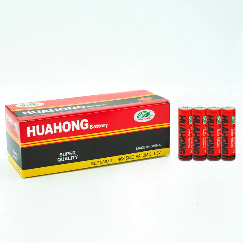 HUAHONG — batterie Portable, modèles R6 AA UM3, original