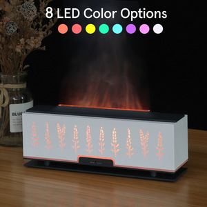 Difusor de Aroma Premium con Diseño de Espiga de Trigo, Humidificador de Vapor Frío de 200 ml con Luz LED para el Hogar y el Dormitorio - Product Image 6