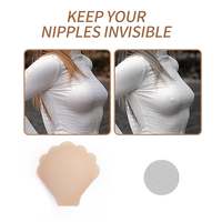 Xinke couvre-mamelons ascenseur sein imperméable réutilisable doux confortable adhésif Silicone mamelon couverture