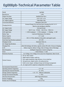 Station d'alimentation portable 150W 12V12Ah, charge rapide AC/DC, batterie au plomb-acide, générateur solaire, lampe de <span class=keywords><strong>camping</strong></span>, charge solaire MPPT pure - Product Image 4