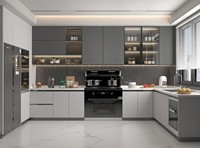 Meilleur meuble moderne design îlot laqué armoire en bois massif îlot de cuisine en bois