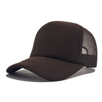 Gorra Trucker de Malla de Espuma Premium al por Mayor, Gorra Trucker Lisa de 5 Paneles, Impresión Personalizada, Logotipo Bordado