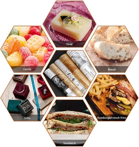 Giấy Gói Màu Không Thấm Mỡ Giấy Lót Giỏ Thực Phẩm Giấy Gói Bánh <span class=keywords><strong>Sandwich</strong></span> Giấy Gói Thực Phẩm Giấy Gói Bơ - Product Image 2