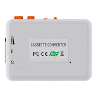 Reproductor de Casetes USB Portátil, Grabador, Convertidor de MP3, Carcasa Transparente, Mini Walkman para PC y Laptop