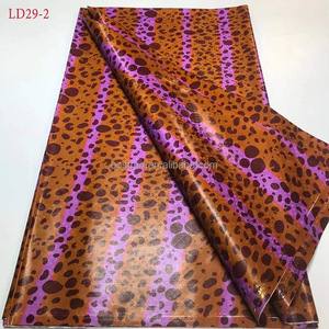 LD29 Bazin Riche Thổ Cẩm Vải Cho Nam Giới Phù Hợp Với 5 Yards/Lô Top Chất Lượng Guinea Bazin Brode Vải Phi Vải - Product Image 2
