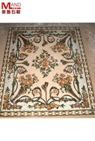 Das Designstudio produziert alle hand gefertigten Marmor mosaike, Boden teppiche, Wand stein wandbilder und anpassbare Bilder.