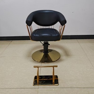 Chaise de barbier moderne de haute qualité, réglable en hauteur, salon de beauté, multifonctionnelle, en cuir, en acier, meubles, vente chaude - Product Image 3