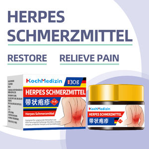 Ungüento de Medicina Herbal China para Herpes Zoster, Antiinflamatorio, Antipicazón, Acelera la Formación de Crozas, Uso Externo Seguro, 3 Años - Product Image 2
