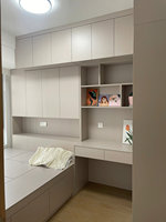 Meuble de chambre multifonctionnel intégré moderne et simple pour la maison et l'hôtel - Idéal pour la salle de sport, lit tatami, bureau, armoire de chambre
