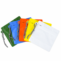 Sachet d'emballage imprimé sur mesure avec soufflet latéral et fermeture éclair refermable pour fruits, muesli, granola, céréales, marque privée
