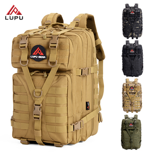LUPU Tactical 45L Molle Tactical Backpack for Outdoor Sport Camping Walking Oxford Men's Tactical Mochilas Taticas Backpack Bags - Product Image 1