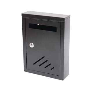 Boîte <span class=keywords><strong>aux</strong></span> lettres verrouillable avec serrure à clé extérieure grande boîte <span class=keywords><strong>aux</strong></span> lettres murale avec serrure serrure de sécurité boîte de dépôt boîtes de collecte - Product Image 1