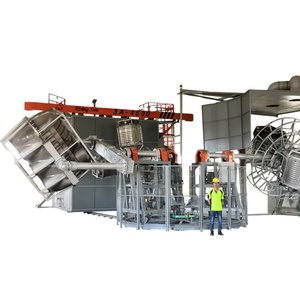 Máy Làm Khuôn Quay Tháp Pháo Mặt Trời Tăng Lên Để Làm Các Bộ Phận Đúc Nhựa Quay - Product Image 1