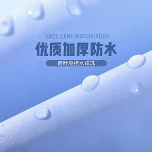 Impermeable de tela Oxford gruesa para scooters eléctricos, poncho para motocicleta con diseño extendido para viajes de adultos - Product Image 5