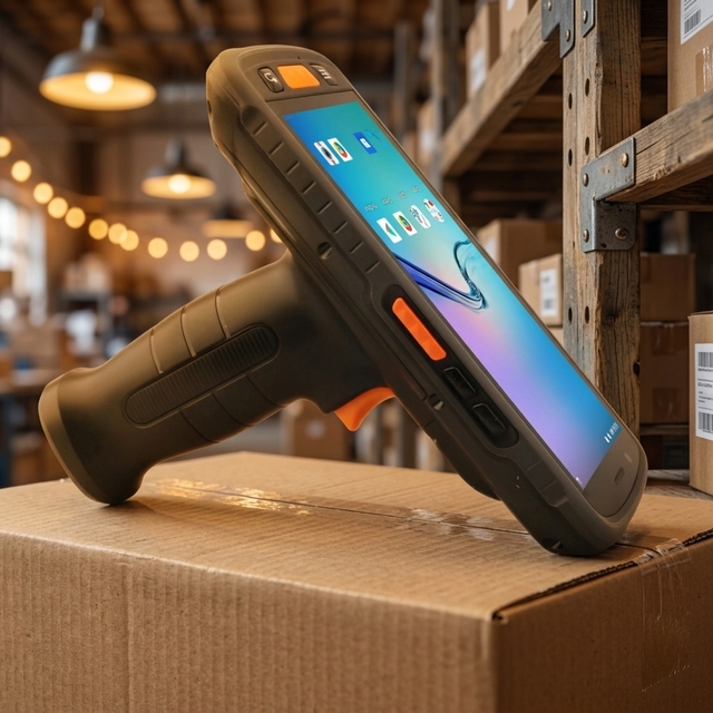 Customizable V9000S Android PDA 9000mAh Large Battery IP67 Rugged Handheld pda 2D Barcode Scanner for Retail