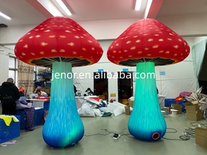 Champignon gonflable géant <span class=keywords><strong>Alice</strong></span> <span class=keywords><strong>au</strong></span> <span class=keywords><strong>pays</strong></span> <span class=keywords><strong>des</strong></span> <span class=keywords><strong>merveilles</strong></span>, ballon gonflable en forme de champignon avec lumière - Product Image 2