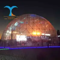 2022 большая прозрачная надувная верхняя купольная палатка для вечеринок, палатка для торговых шоу