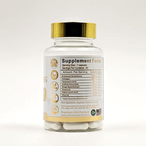 Étiquettes personnalisées Halal Liposomal Glutathion 5X Extra Blanchissant Capsule Collagène Vitamine C Acide <span class=keywords><strong>Alpha</strong></span>-Lipoïque Supplément pour - Product Image 6