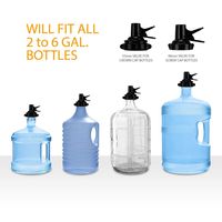 5-Gallonen-Wasserflaschen-Ständer, Getränkespender, Aufbewahrung, Metall-Klappbarer Krug, Wasserflaschen-Präsentationsregal