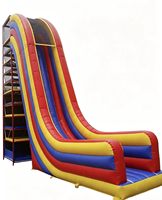 Tobogán Inflable Gigante con Forma de Barco Pirata, Material de PVC, Uso Comercial en Exteriores, FAN BOUNCE
