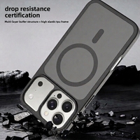 Coque de téléphone magnétique en TPU anti-traces de doigts, anti-taches et résistante aux chutes, vente en gros d'usine pour iPhone 18 Pro Pro Max
