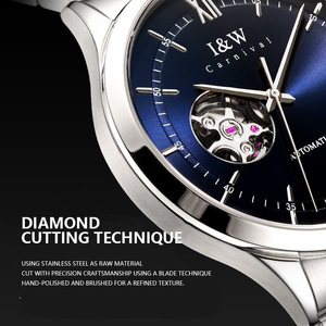 Relojes Mecánicos Automáticos de Lujo Audimars para Piaget con Logotipo Personalizado de Alta Calidad para Hombre, Elegantes, Esqueleto Hueco, 40 mm, Luminosos - Product Image 4