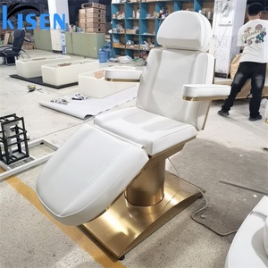 KISEN Luxury 4 Motor Adjustable Functional <b>Electrical</b> Facial Spa Treatment Therapy Massage <b>Table</b> and Beauty Bed for Beauty Salon - Product Image 1