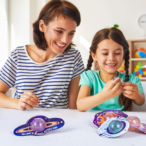 Galaxy Slime with Kids Cosmic Realm Cards,Galaxy Slime Ball Party Favors, Non-Sticky,and <b>Safe</b> - Toys for Girls and Boys - Product Image 2