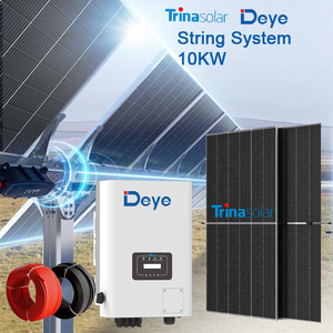 ระบบโซลาร์เซลล์แบบเชื่อมต่อกับระบบไฟฟ้า 10 กิโลวัตต์ 600 วัตต์ ยี่ห้อ Deye สำหรับใช้ในบ้าน ระบบเชื่อมต่อกับระบบไฟฟ้า - Product Image 1