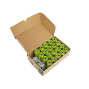 Individuelle Logo Biologisch Abbaubare Hundekotbeutel zum Sammeln von Kot Plastik Kompostierbare Packung Hundekotbeutel - Product Image 2